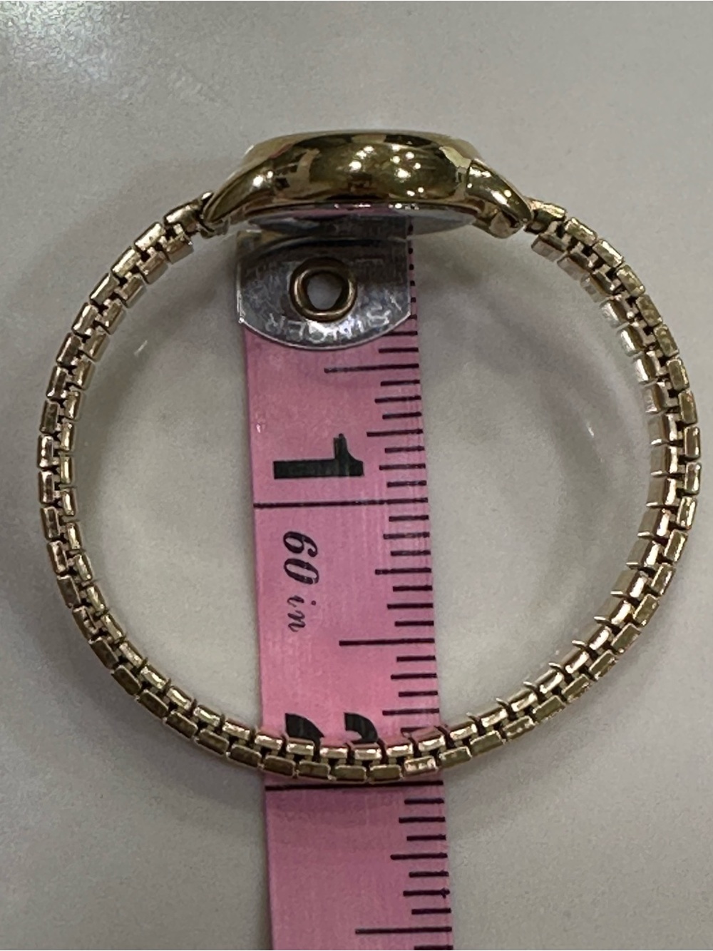COACH NY ~ GOLD TONE STAINLESS STEEL EXPANSION BRACELET WATCH~ - Picture 10 of 13